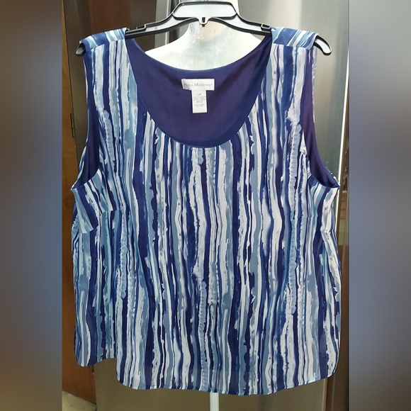 Plus size Dressy Tank Top from Anna Maxwell in a size 22W - Picture 1 of 8